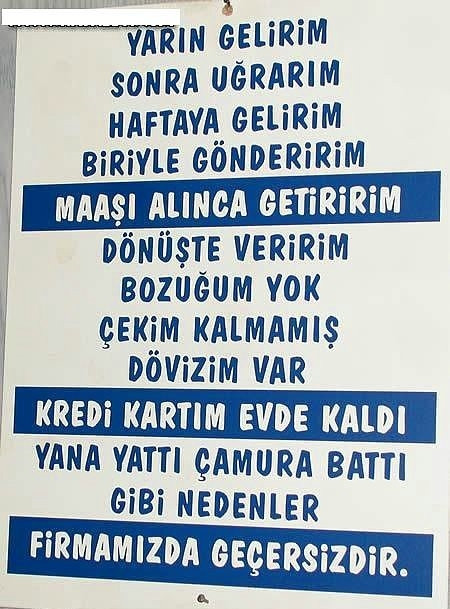 Veresiyeye karşı önlem alan esnaflar