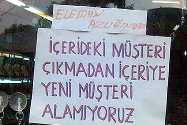Veresiyeye karşı önlem alan esnaflar