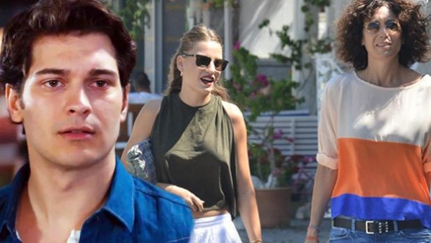 Serenay Sarıkaya annesiyle tatilde