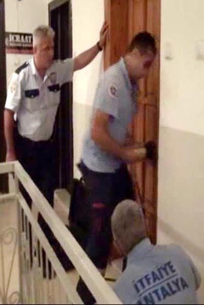 Polis böyle kurtardı!