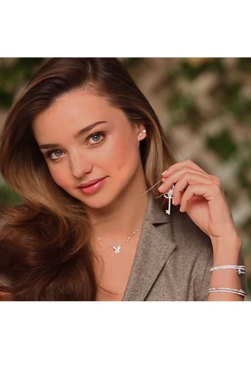 Miranda Kerr ile Swarovski tekrar bir arada