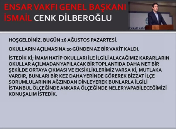 Bilal Erdoğan’ın ses kaydı