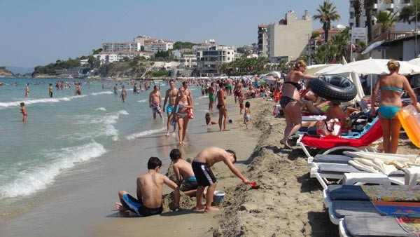 Plajlar onlara kaldı