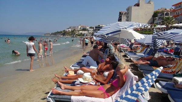 Plajlar onlara kaldı
