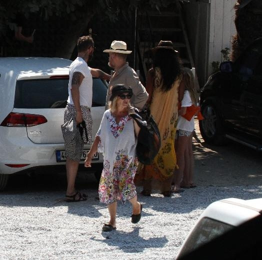 Naomi Campbell, Bodrum‘u birbirine kattı!