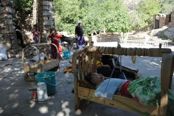 Ezidiler kutsal mekanları Laleş'e sığındı