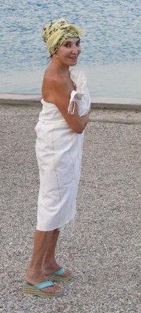 85 yaşında bikinili