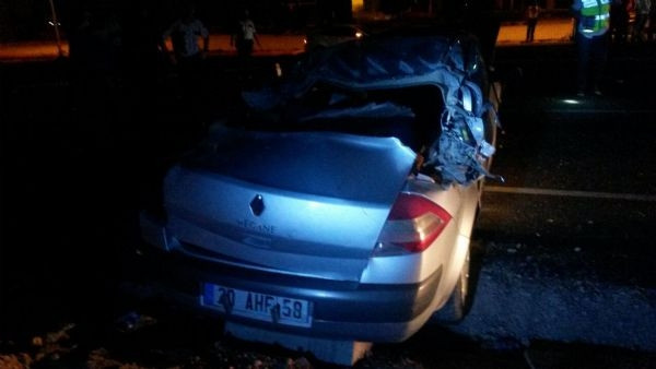 Düğün dönüşü facia: 4 ölü, 3 yaralı