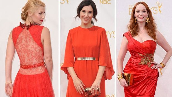 66. Emmy Ödülleri töreninde şıklık yarışı