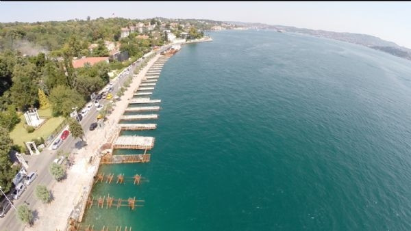 8 metre daralıyor