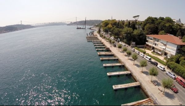 8 metre daralıyor