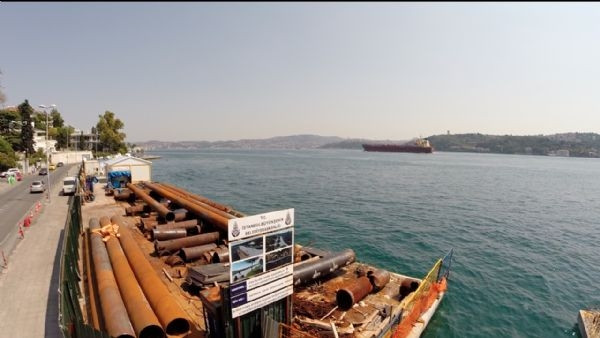 8 metre daralıyor
