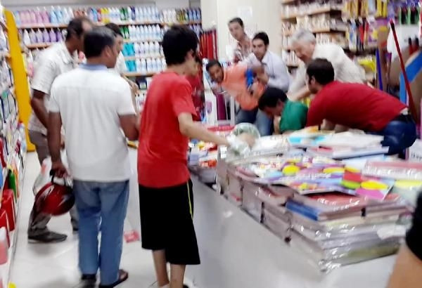 Market arabası kavgası!