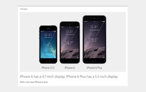 Apple, iPhone 6'yı tanıttı