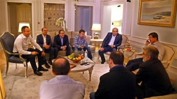 Başbakan Ahmet Davutoğlu'nun haberi aldığı an