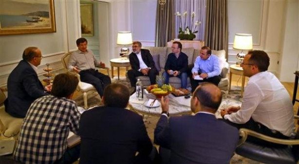 Başbakan Ahmet Davutoğlu'nun haberi aldığı an