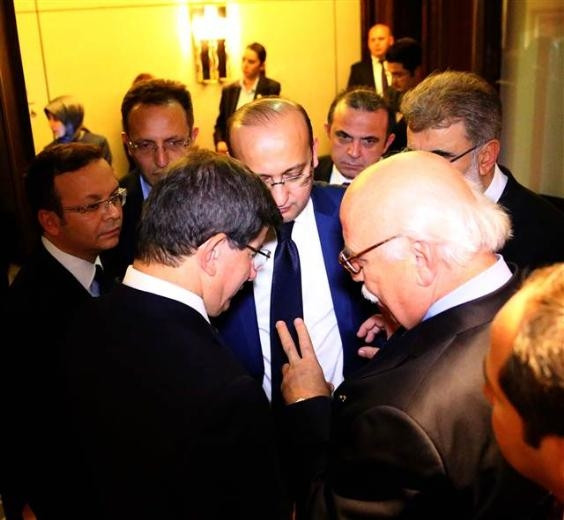 Başbakan Ahmet Davutoğlu'nun haberi aldığı an