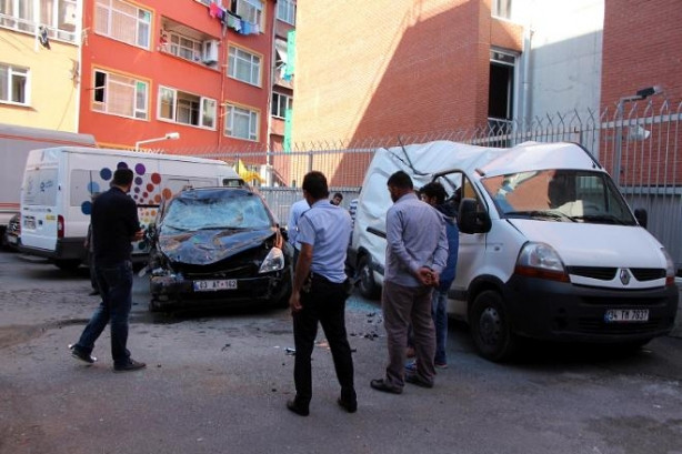 Cipiyle üçüncü kattan uçtu