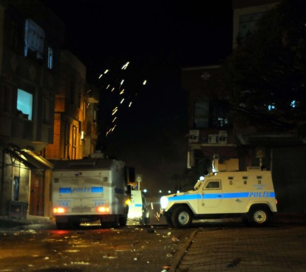 Gaziantep'te olaylı gece
