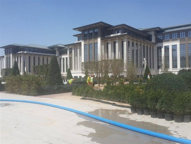 ‘Başkanlık Sarayı’nda ilk görüntüler