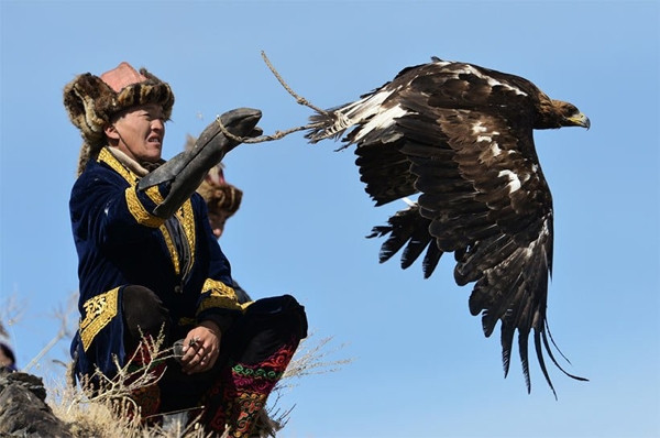 Avcı kartallar birincilik için yarıştı