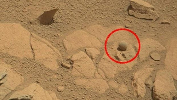 Curiosity'nin Mars'tan çektiği fotoğraflar