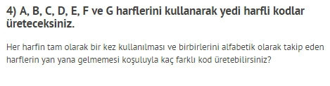 Türkiye Zeka Vakfı'nın çıldırtan soruları