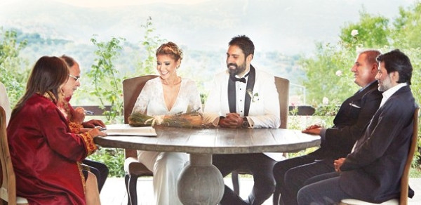 Gülben Ergen evlendi