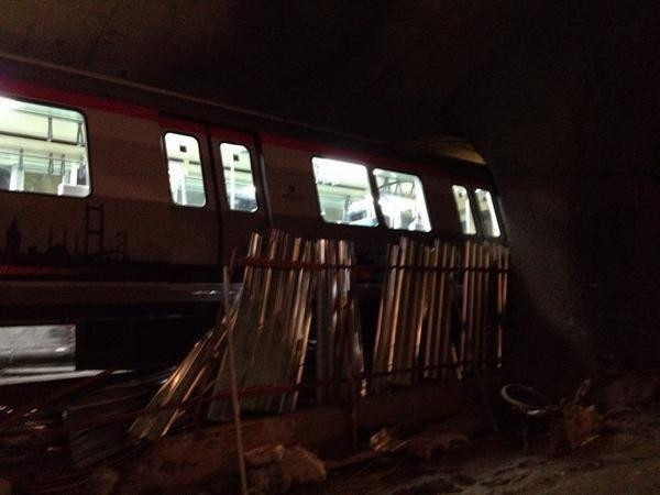 İstanbul'da metro kazası!