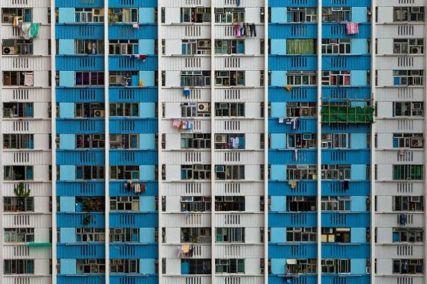 Hong Kong'un baş döndüren binaları