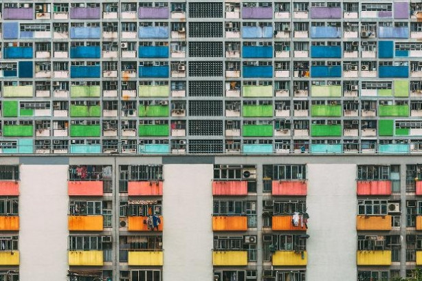 Hong Kong'un baş döndüren binaları