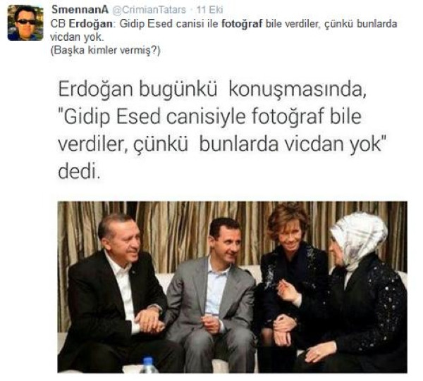 Erdoğan'ın Esad ile ilgili sözleri sosyal medyada olay oldu