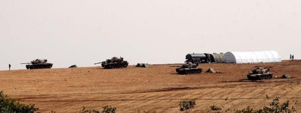 DHA ekibi Kobani'ye girdi!