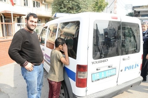 Okul önünde 'pitbull' operasyonu!