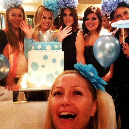 Seda Üren doğacak çocuğu için baby shower partisi düzenledi