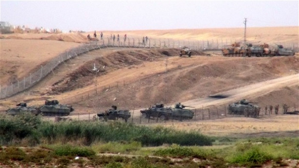 Mardin Suriye sınırında gerginlik!