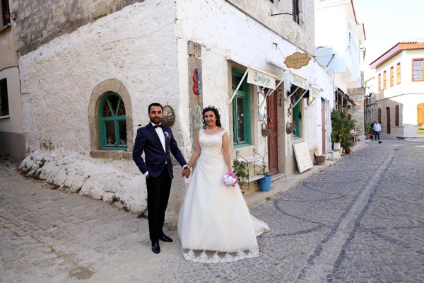 Düğün fotoğrafı için bu ilçeye gidiyorlar