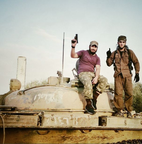 Böyle IŞİD militanı görmediniz