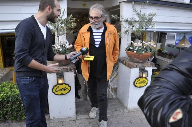 Haluk Bilginer ve kızı
