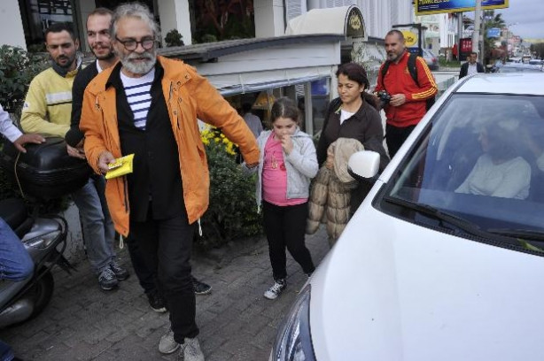 Haluk Bilginer ve kızı