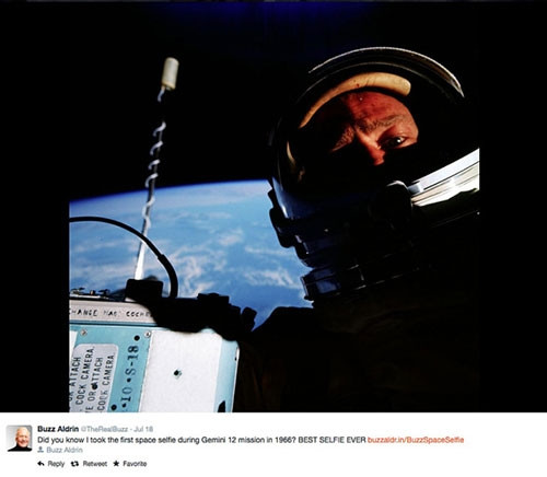 Uzayda çekilen 'selfie'ler
