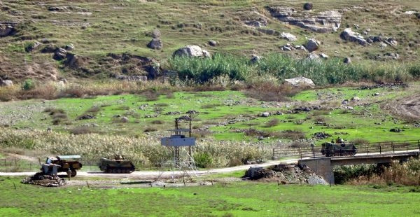 Suriye sınırında askeri hareketlilik