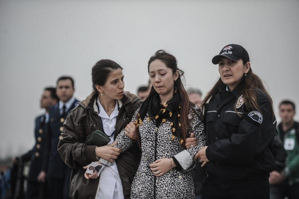 Şehide veda!