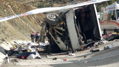 17 kişinin öldüğü kazadan yaralı kurtuldu