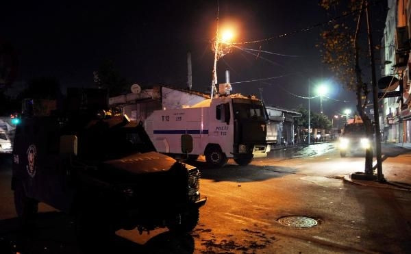 Okmeydanı'nda gergin gece