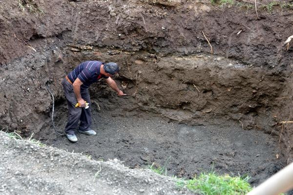 Doğalgaz çalışmasında insan kemikleri ortaya çıktı