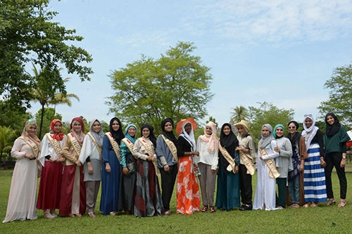 Miss World Muslimah yarışmasının finalistleri