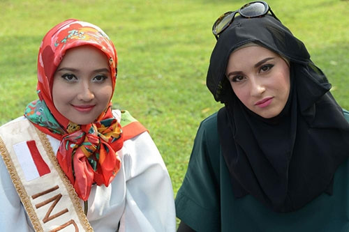 Miss World Muslimah yarışmasının finalistleri