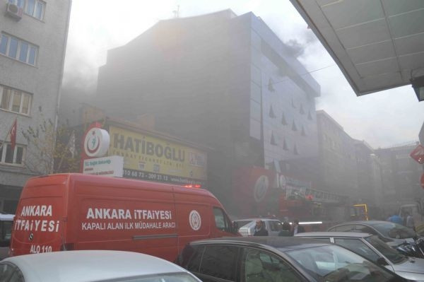 Halk Sağlığı Müdürlüğü'nde yangın
