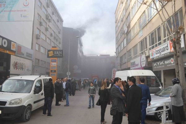 Halk Sağlığı Müdürlüğü'nde yangın